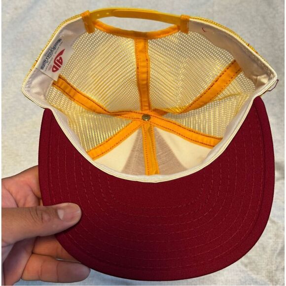 USC Trojan University Southern California Hat AJD Lucky Stripe Snapback Vintage - Picture 5 of 5